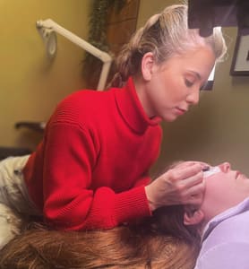Eyebrow Tattoo result by Southern Hair Salon | Alyssa Scoggins in Cartersville, GA
