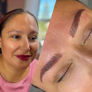 Eyebrow Tattoo result by Sovereign SMP and Cosmetic Tattoo in Minneapolis, MN
