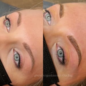 Eyebrow Tattoo result by Sovereign SMP and Cosmetic Tattoo in Minneapolis, MN
