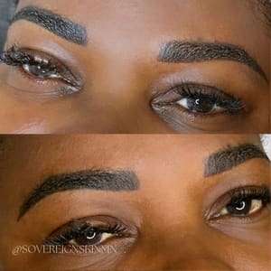 Eyebrow Tattoo result by Sovereign SMP and Cosmetic Tattoo in Minneapolis, MN