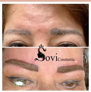 Eyebrow Tattoo result by SOVI Cosmetic in Encino, CA