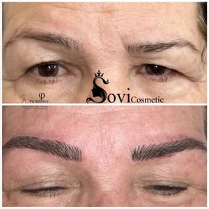 Eyebrow Tattoo result by SOVI Cosmetic in Encino, CA