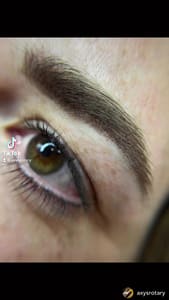 Eyebrow Tattoo result by Soy Ambar Studio in San Antonio, TX
