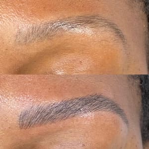 Eyebrow Tattoo result by Spa By Nikki (aka Brows by Nikki) in San Diego, CA