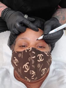 Eyebrow Tattoo result by Spa By Nikki (aka Brows by Nikki) in San Diego, CA