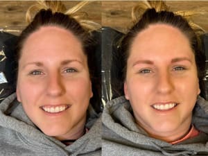 Eyebrow Tattoo result by Spa+Co in Gainesville, TX