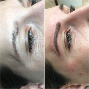 Eyebrow Tattoo result by Space Coast Microblading & Permanent Makeup in Melbourne, FL