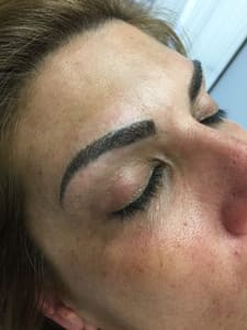 Eyebrow Tattoo result by SpaEffectsBySAleida in Palmetto Bay, FL