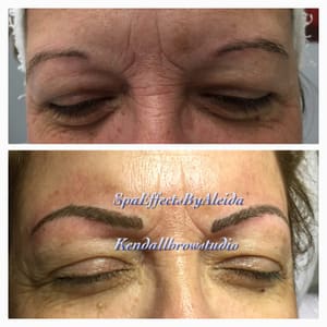 Eyebrow Tattoo result by SpaEffectsBySAleida in Palmetto Bay, FL