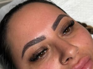 Eyebrow Tattoo result by Sparkle By Irene in Zion, IL