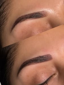 Eyebrow Tattoo result by Sparkle By Irene in Zion, IL