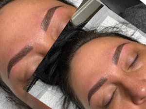 Eyebrow Tattoo result by Sparkle By Irene in Zion, IL