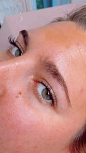 Eyebrow Tattoo result by Sparkle Lashes Miami in Hallandale Beach, FL