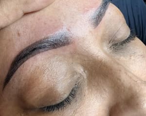 Eyebrow Tattoo result by SR Beauty Studios in Sacramento, CA