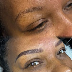 Eyebrow Tattoo result by SR Beauty Studios in Sacramento, CA