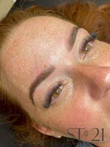 Eyebrow Tattoo result by ST21 beauty by design in Jacksonville, FL
