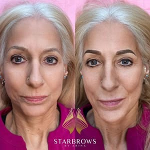 Eyebrow Tattoo result by Starbrows by Arina in Miami Beach, FL