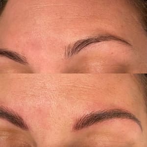 Eyebrow Tattoo result by Starbrows Microblading in St Augustine, FL