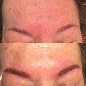 Eyebrow Tattoo result by Starbrows Microblading in St Augustine, FL