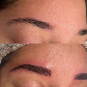 Eyebrow Tattoo result by Starbrows Microblading in St Augustine, FL