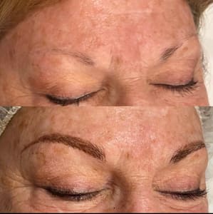 Eyebrow Tattoo result by Starbrows Microblading in St Augustine, FL