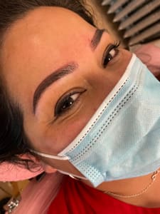 Eyebrow Tattoo result by Stardust Aesthetics in Rochester, NY