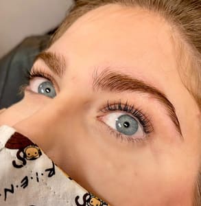 Eyebrow Tattoo result by Starry Eyed Beauty in Belmont, CA