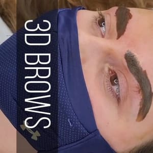 Eyebrow Tattoo result by Starry Eyes Studio, LLC by Jacquelyn Abrams in Berea, KY