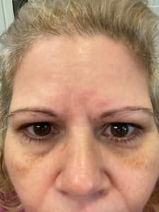 Eyebrow Tattoo result by Stay Gold Cosmetic Tattooing in Pearland, TX