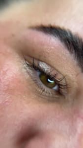 Eyebrow Tattoo result by Stay Golden Cosmetic Tattoo Studio in Charlotte, NC