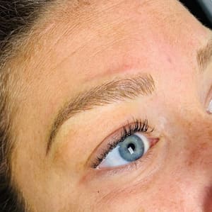 Eyebrow Tattoo result by Steel and Ink Tattoo Studio in St Louis, MO