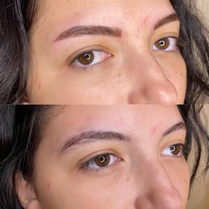 Eyebrow Tattoo result by Stellar, a PMU Studio in Brentwood, CA