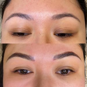 Eyebrow Tattoo result by Stellar, a PMU Studio in Brentwood, CA