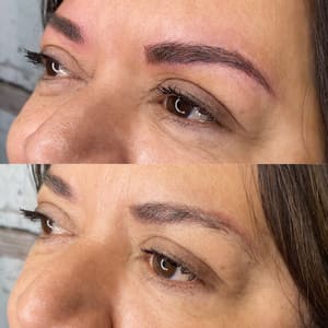 Eyebrow Tattoo result by Stellar, a PMU Studio in Brentwood, CA