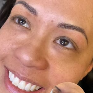 Eyebrow Tattoo result by Stellar, a PMU Studio in Brentwood, CA