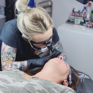 Eyebrow Tattoo result by Stellar Permanent Makeup in Lansdale, PA