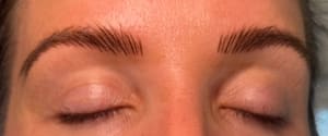 Eyebrow Tattoo result by Sterling INK Permanent Cosmetics in El Cajon, CA
