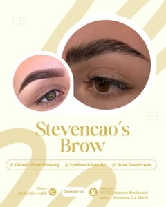 Eyebrow Tattoo result by Stevencao’s Brow in Fremont, CA
