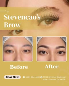 Eyebrow Tattoo result by Stevencao’s Brow in Fremont, CA