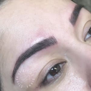 Eyebrow Tattoo result by Stroke of Art - Permanent Cosmetics in Fresno, CA
