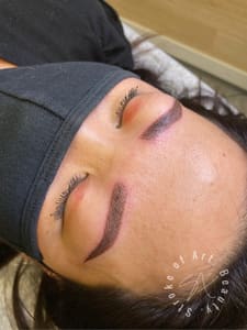 Eyebrow Tattoo result by Stroke of Art - Permanent Cosmetics in Fresno, CA
