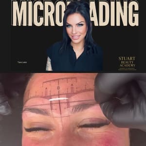 Eyebrow Tattoo result by Stuart Beauty Academy - Permanent Makeup & Body Contouring Training in Stuart, FL