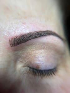 Eyebrow Tattoo result by Studio 13 in Yuba City, CA