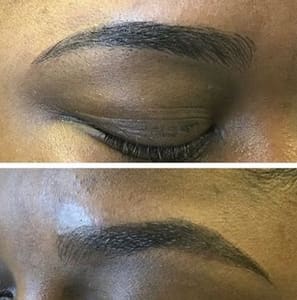 Eyebrow Tattoo result by Studio 18 in Ponchatoula, LA