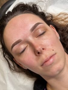 Eyebrow Tattoo result by Studio 21 Beauty Bar in Hammonton, NJ