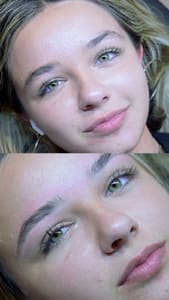 Eyebrow Tattoo result by Studio 3D Brows, Lashes & PMU - Cocowalk in Coconut Grove, FL