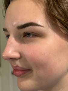 Eyebrow Tattoo result by Studio 474 Ink in Smyrna, DE