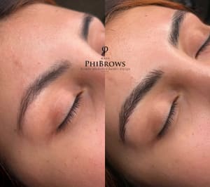 Eyebrow Tattoo result by Studio 92 Beauty Salon in Chandler, AZ