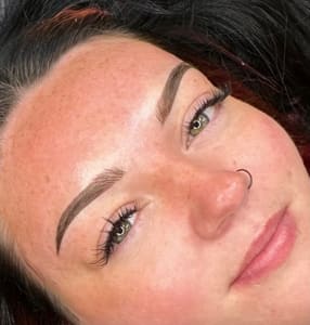 Eyebrow Tattoo result by Studio Aura in Sharon, PA