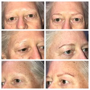 Eyebrow Tattoo result by Studio Bella Permanent Makeup in Austin, TX